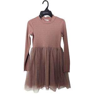Blumind High Neck Tulle Skirt Dress